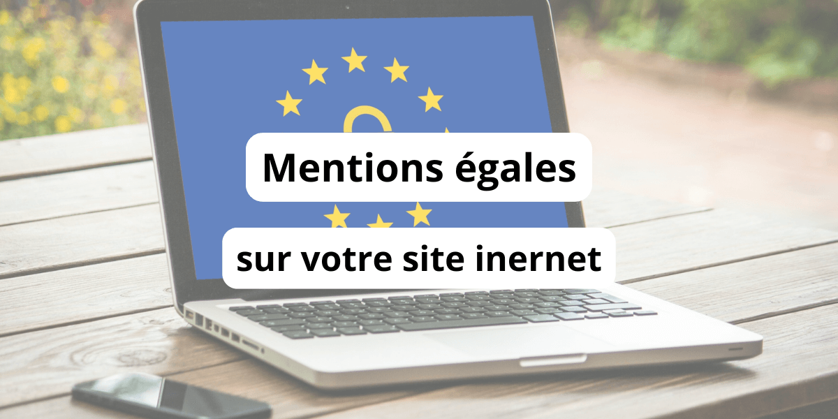 mentions legale site internet RGPD